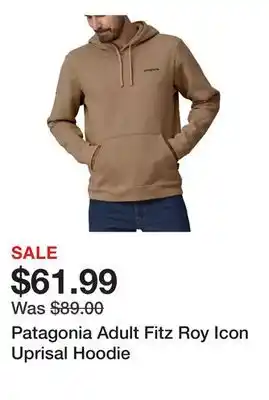 Dick's Sporting Goods Patagonia Adult Fitz Roy Icon Uprisal Hoodie offer