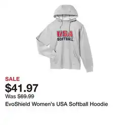 Dick's Sporting Goods EvoShield Women's USA Softball Hoodie offer