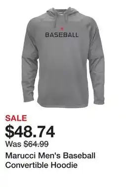 Dick's Sporting Goods Marucci Men's Baseball Convertible Hoodie offer