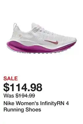 Dick's Sporting Goods Nike Women's InfinityRN 4 Running Shoes offer