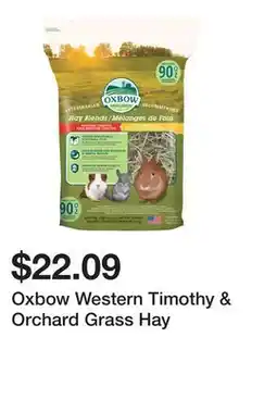 Petsmart Oxbow Western Timothy & Orchard Grass Hay offer