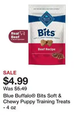 Petsmart Blue Buffalo Bits Soft & Chewy Puppy Training Treats - 4 oz offer