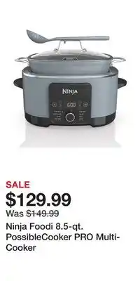 Kohl's Ninja Foodi 8.5-qt. PossibleCooker PRO Multi-Cooker offer