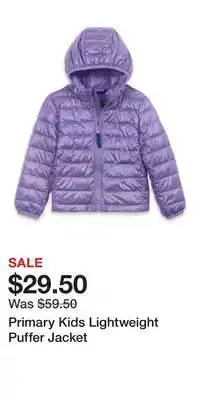 Nordstrom Primary Kids Lightweight Puffer Jacket offer