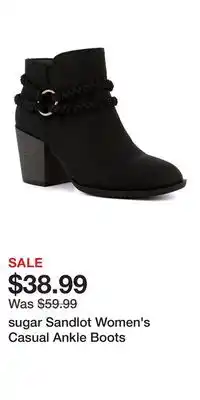 Kohl's sugar Sandlot Women's Casual Ankle Boots offer