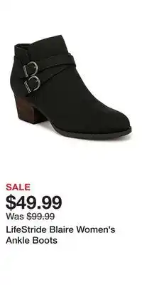 Kohl's LifeStride Blaire Women's Ankle Boots offer