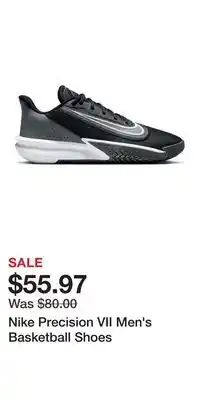 Kohl's Nike Precision VII Men's Basketball Shoes offer