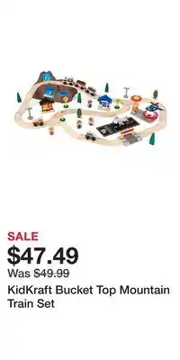 Kohl's KidKraft Bucket Top Mountain Train Set offer