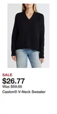 Nordstrom Caslon V-Neck Sweater offer