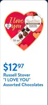 Walmart Russell Stover I LOVE YOU Assorted Chocolates offer