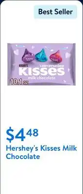 Walmart Hershey's Kisses Milk Chocolate offer