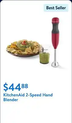 Walmart KitchenAid 2-Speed Hand Blender offer