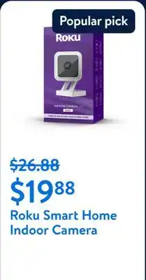 Walmart Roku Smart Home Indoor Camera offer