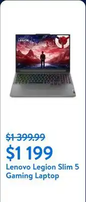 Walmart Lenovo Legion Slim 5 Gaming Laptop offer