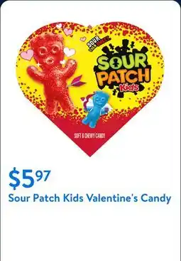 Walmart Sour Patch Kids Valentine's Candy offer