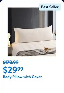 Walmart Body Pillow with Cover offer