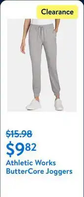 Walmart Athletic Works ButterCore Joggers offer