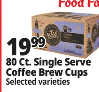 Ocean State Job Lot 80 Ct. Single Serve Coffee Brew Cups offer