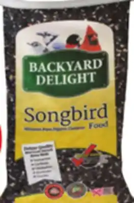 Ocean State Job Lot Backyard Delight Songbird Food 25 lbs offer