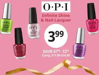 Ocean State Job Lot Infinite Shine & Nail Lacquer offer