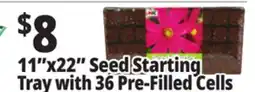 Ocean State Job Lot NK Lawn & Garden 36 Cell Seed Starter Tray with Mix 11 x 22 offer