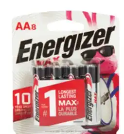 Ocean State Job Lot 8 Pk. Energizer MaxMax AA or AAA offer