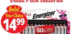 Ocean State Job Lot Energizer Max AA Batteries offer