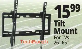 Ocean State Job Lot TechBunch Tilt Universal Wall Mount for Flat Panel TVs 26 - 65 offer