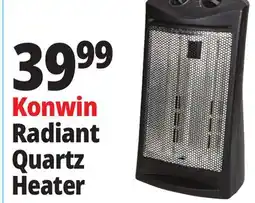 Ocean State Job Lot Konwin Infrared Quartz Tower Heater with Fan offer