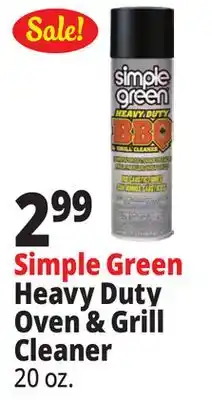 Ocean State Job Lot Simple Green Heavy Duty BBQ & Grill Cleaner 20 oz offer