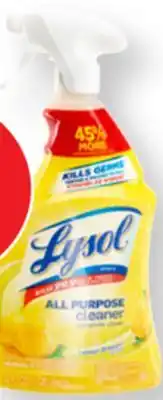 Ocean State Job Lot Lysol Disinfectant Spray offer