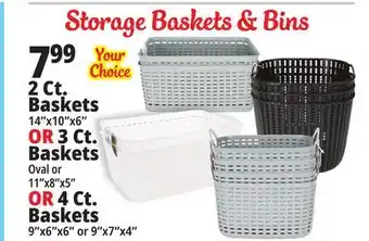 Ocean State Job Lot Storage Baskets & Bins offer