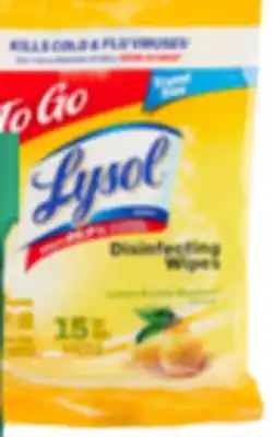 Ocean State Job Lot Lysol To-Go offer