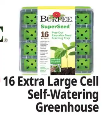 Ocean State Job Lot Burpee SuperSeed Pop-Out Reusable Seed Starting Tray 16XL-Cell offer