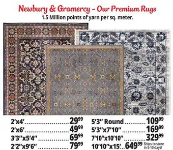 Ocean State Job Lot Newbury & Gramercy - Our Premium Rug offer