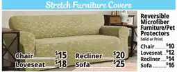 Ocean State Job Lot Stretch Furniture Covers offer