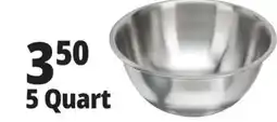 Ocean State Job Lot Stainless Steel Mixing Bowl 3 Qt offer