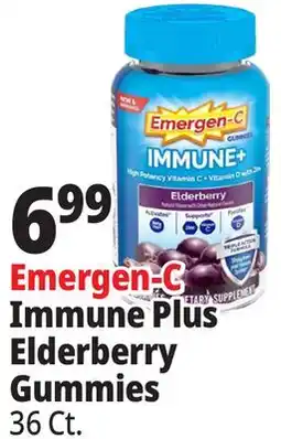 Ocean State Job Lot Emergen-C Immune Plus Elderberry Gummies offer