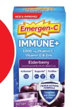 Ocean State Job Lot Emergen-C Immune Plus Powder Sticks offer