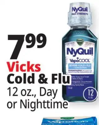 Ocean State Job Lot Vicks Cold & Flu offer