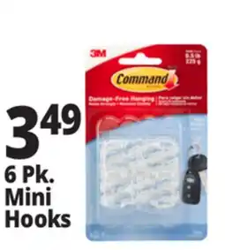 Ocean State Job Lot 6 Pk. Mini Hooks offer