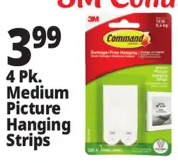 Ocean State Job Lot Command 3M Medium White Picture Hanging Strips 4-Count offer