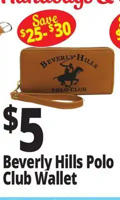 Ocean State Job Lot Beverly Hills Polo Club Wallet offer