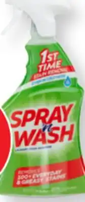 Ocean State Job Lot Spray 'n Wash Laundry Stain Remover 22 oz offer