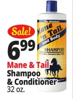 Ocean State Job Lot Mane & Tail Shampoo & Conditioner offer