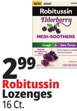 Ocean State Job Lot Robitussin Lozenges offer