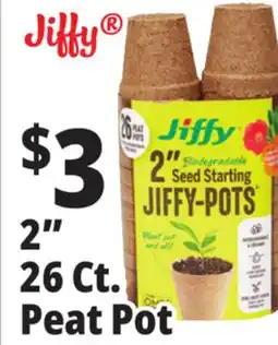 Ocean State Job Lot 2 Biodegradable Seed Starting Jiffy-Pots 26 Pots offer