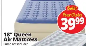 Ocean State Job Lot 18 Queen Air Mattress offer