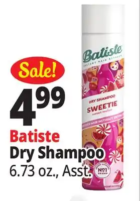 Ocean State Job Lot Batiste Blush Flirty Floral Dry Shampoo 6.73 oz offer