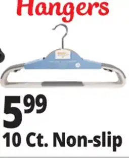 Ocean State Job Lot Nest Accents Non-Slip Clothes Hangers 10 Count offer